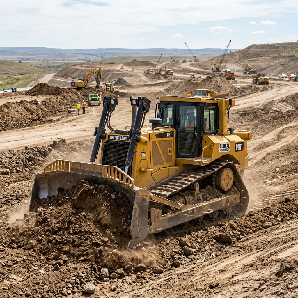 Crawler Bulldozer
