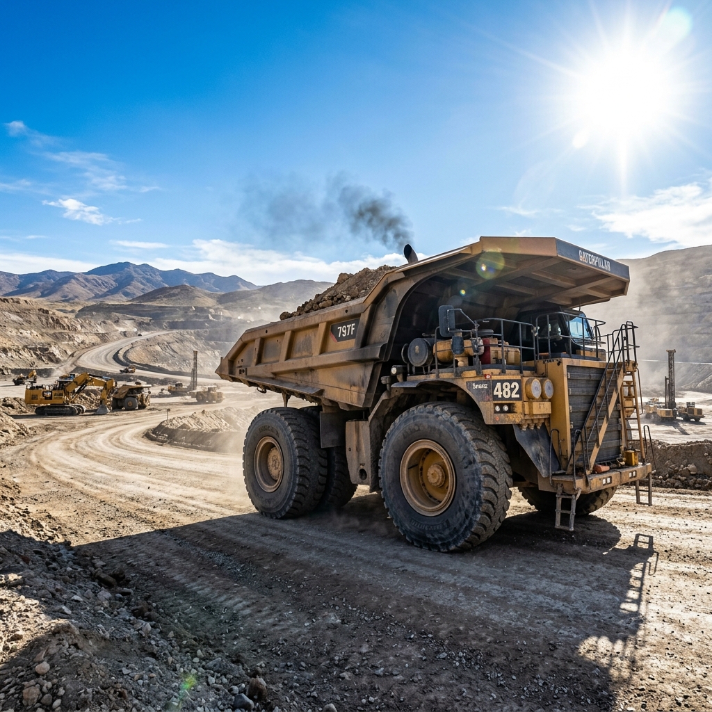 Mining Rigid Haul Dump Truck