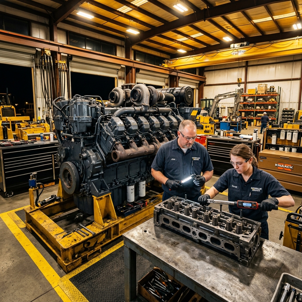 Heavy Diesel Engine Diagnostics and Rebuilding